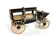 Horse-Drawn Hearse Wagon